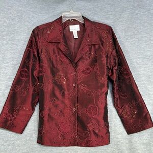 SUSAN GRAVER Holiday Christmas New Year Dressy Formal Special Occasion Sequined